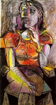 38 galerie - Femme assise 2 1938 Kubisten